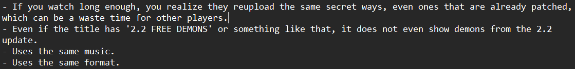 RigenixGD's tweet photo. One of my personal worst GD YouTubers in my opinion and here is why (Look at second image): https://t.co/2EcJkh5X5x