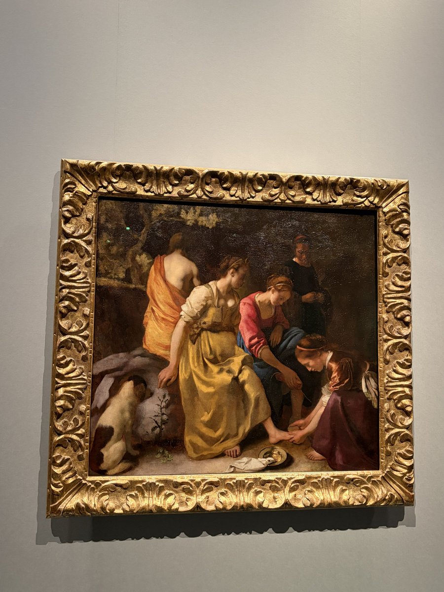 amirun050520's tweet photo. 中之島美術館のフェルメール展行ってきた🖼️
フェルメールの2作品のみ撮影OK
真珠の耳飾りの少女は前列(写真撮ったら止まらず進む)と後列(ゆっくり見れる)に別れて見る流れだった。
あっという間に外へ🤣
おそらく日本では最後…ってことで、運良く見られて良かった https://t.co/7PdVYlN16r