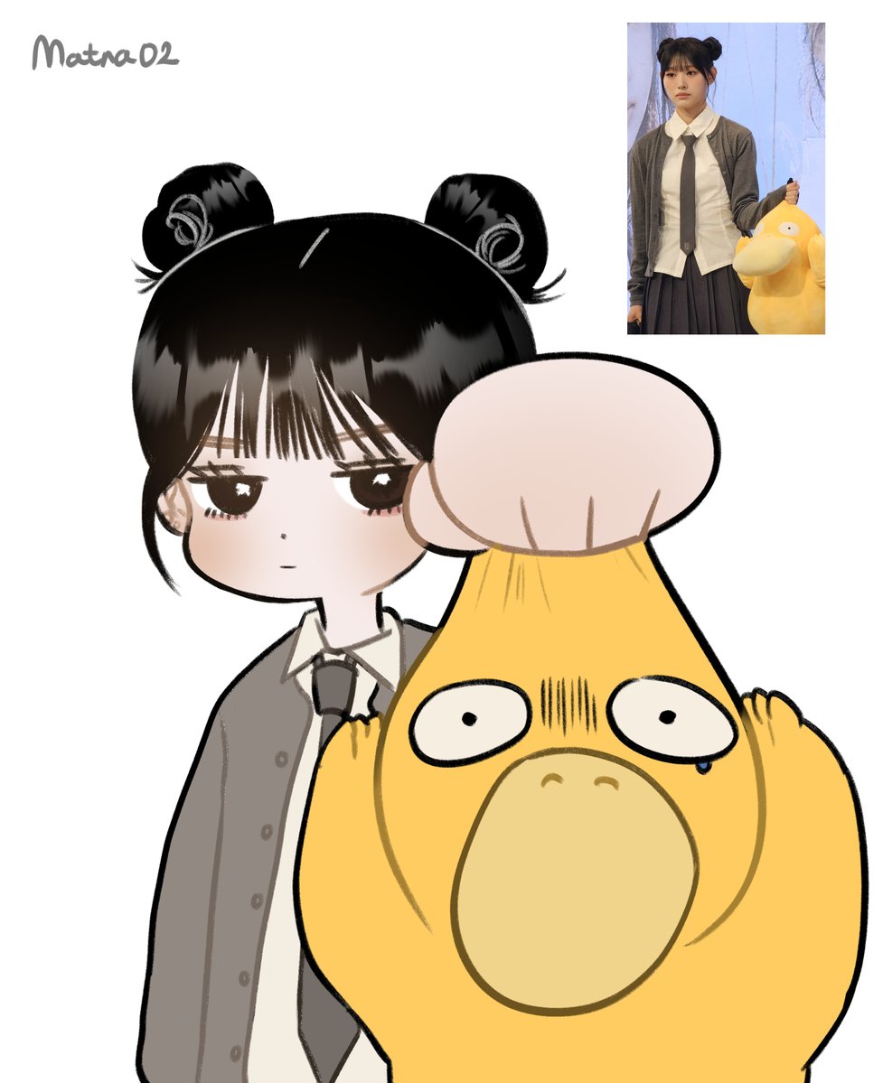 matna02's tweet photo. 미나미랑 고라파덕🐤💛🎀

#MINAMI #미나미 #RESCENE #리센느 #Fanart https://t.co/ykHWf10HAf