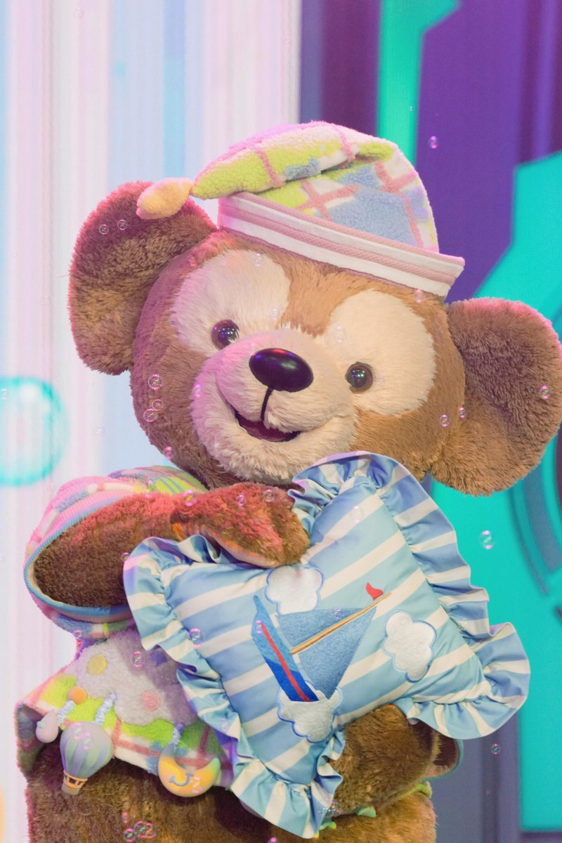 Lina__0929's tweet photo. パジャマ姿のダッフィー、かわいすぎる🥹🐻🩷
#ダッフィー https://t.co/CVeB7xTtRD