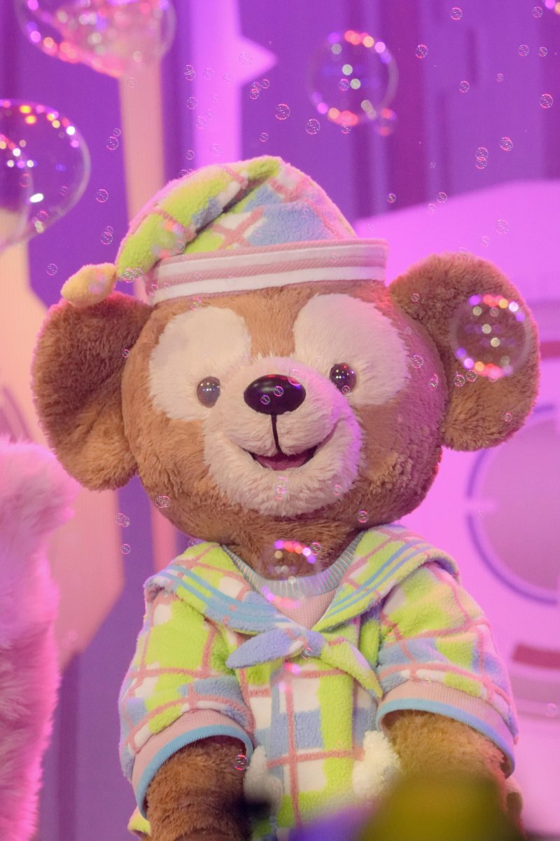 Lina__0929's tweet photo. パジャマ姿のダッフィー、かわいすぎる🥹🐻🩷
#ダッフィー https://t.co/CVeB7xTtRD