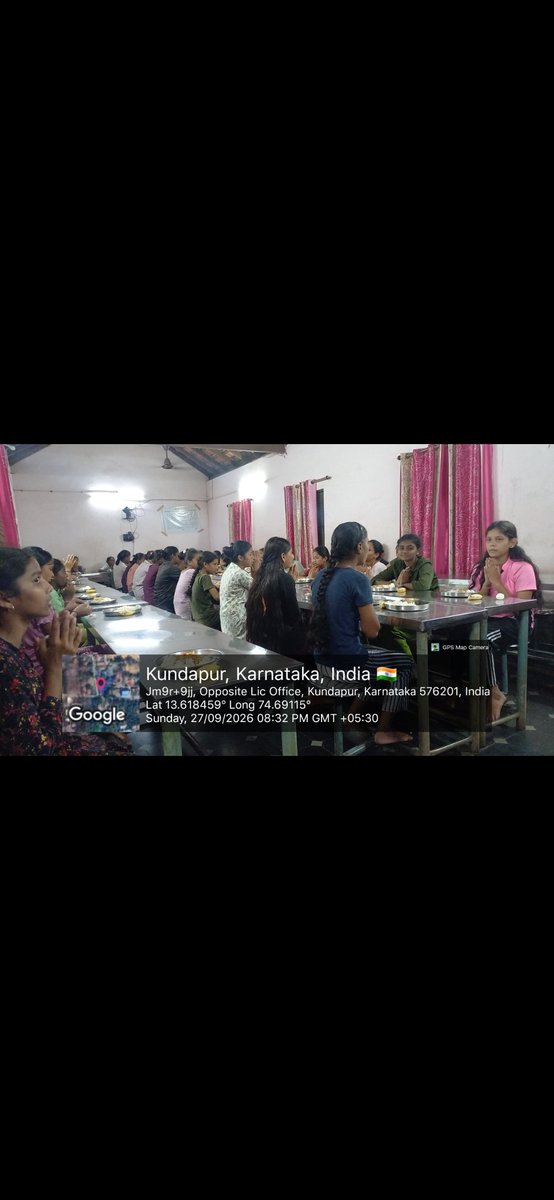 premetricgk's tweet photo. Pre metric girls hostel kundapur 
Dinner 
27.9.26
#SocialAudit_SWDMeals 
#SocialWelfare_Karntaka
@sw_udupi https://t.co/EL7C5BxwkK