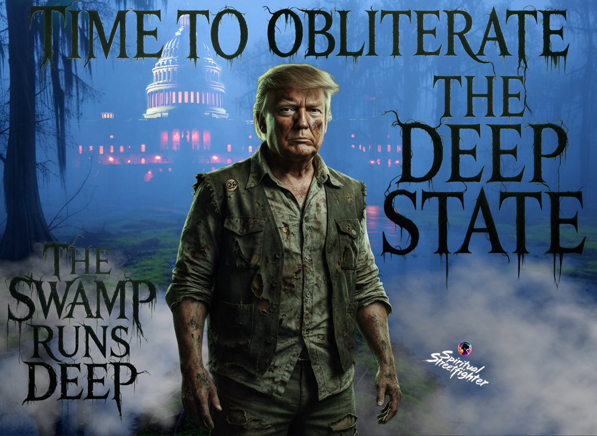 SpiritualSF_17's tweet photo. Time To Obliterate The Deep State! 😎💥💥💥 https://t.co/UxFgjsiuzA