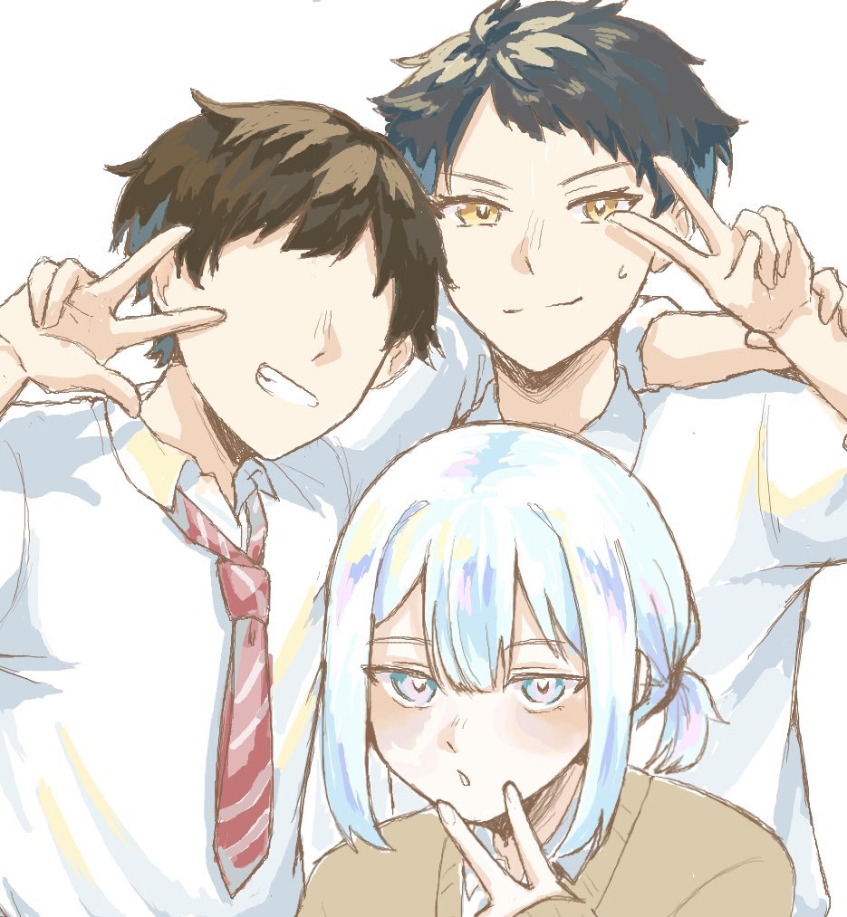 yu_18tr's tweet photo. 絵チャにお付き合いいただきありがとう！
まだ途中だけど可愛くかけた99年組のお顔を置いて寝ます！

続きはまた明日〜 https://t.co/3fZg5aikgC