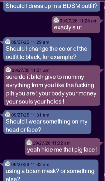 LadyDimisexcu's tweet photo. Exactly the way I want you to serve mommy ! you know where is your place craving bitch ! https://t.co/yBO6pv061k