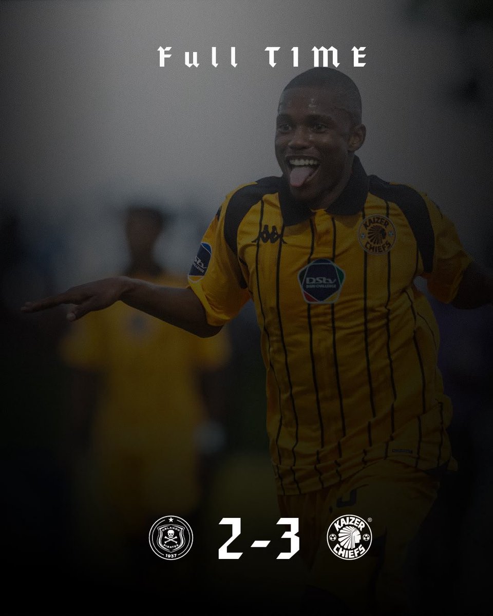 KaizerChiefs's tweet photo. Full time score ❤️✌🏼 #Asidlali #Amakhosi4Life https://t.co/V6RcAweVGC