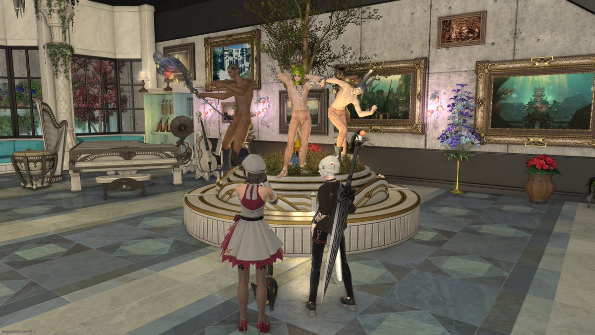 Joycarefree's tweet photo. スネゲタイツ隊の襲撃にあいました！
#FF14
#スネゲタイツ https://t.co/iL5HQICfqU