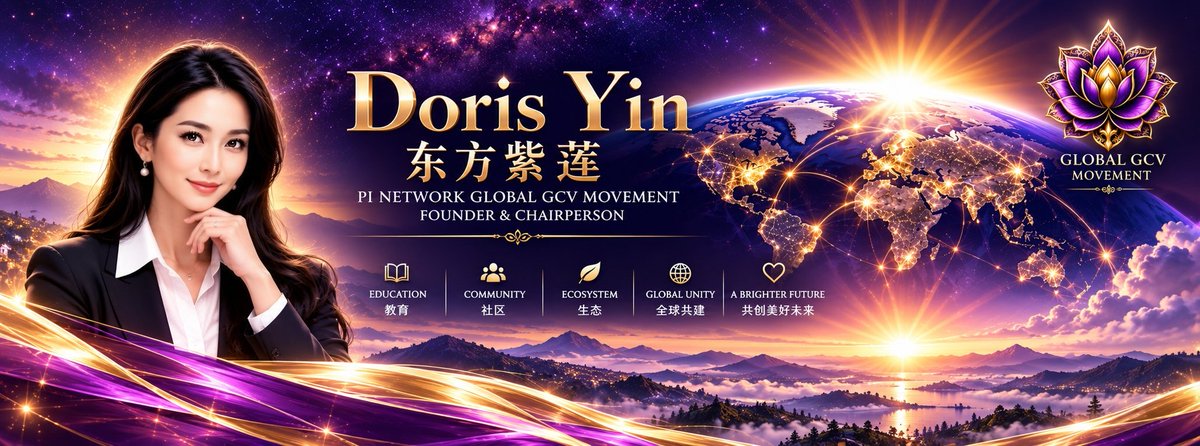 dorisyincpa's tweet photo. 📢 OFFICIAL NOTICE TO THE GLOBAL GCV COMMUNITY & ALL PARTNER COMMUNITIES

Dear Pioneers, leaders, partners, and GCV supporters around the world,

I am very happy to announce that my original X account, @dorisyincpa, has been successfully recovered.

From now on, I will operate two X accounts. Each account has a different focus and function. They will support each other, direct traffic to each other, and work together to expand our global reach.

1. @dorisyincpa — My Main Public Account

Currently approximately 343,000 followers

This is my long-established X account with a broad public audience.

The main functions of this account are:

• Sharing my educational articles, analysis, views, and important messages
• Public discussions and Live Q&A sessions
• Communicating with the broader Pioneer community
• Reaching people beyond our existing communities
• Introducing the Global GCV Movement to a wider global audience

This account will serve as an important public platform for expanding our reach and connecting with a much broader audience.

2. Global GCV Movement Official Account

@PurpleLotusCPA
Currently approaching 6,000 followers

This is the official X account of the Global GCV Movement.

The main functions of this account are:

• Publishing official Global GCV Movement announcements
• GCV education and community development
• Sharing activities and updates from countries and communities worldwide
• Publishing important policies, notices, warnings, and official statements
• Sharing the work and achievements of GCV communities around the world
• Connecting Global GCV communities and partners worldwide

TWO ACCOUNTS — WORKING TOGETHER

Followers of @dorisyincpa are encouraged to also follow @PurpleLotusCPA for official Global GCV Movement information.

Followers of @PurpleLotusCPA are also encouraged to follow @dorisyincpa for my broader education, analysis, public discussions, and Live Q&A sessions.

I encourage all Global GCV leaders, Ambassadors, partners, communities, and Pioneers worldwide to follow BOTH accounts and help share them throughout your communities.

We are moving beyond private groups.

We are strengthening our public communication.

We are reaching more Pioneers, while also reaching beyond our existing community and connecting with more people around the world.

@dorisyincpa — approximately 343,000 followers
@PurpleLotusCPA — approaching 6,000 followers — Global GCV Movement Official Account

Two accounts. Two functions. One direction. ONE Global GCV Movement.

— Doris Yin
Founder & Chairperson
Global GCV Movement
SEPTEMBER 27TH 2026