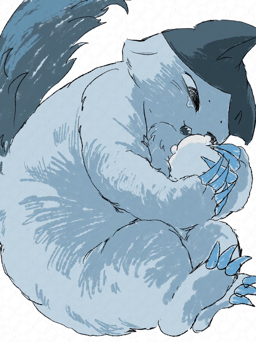 Nikuyayomigaeri's tweet photo. 描きたかったやつ………

デカワレちゃんとデカうさとちいかわ… https://t.co/Qx5Mkp5L6L