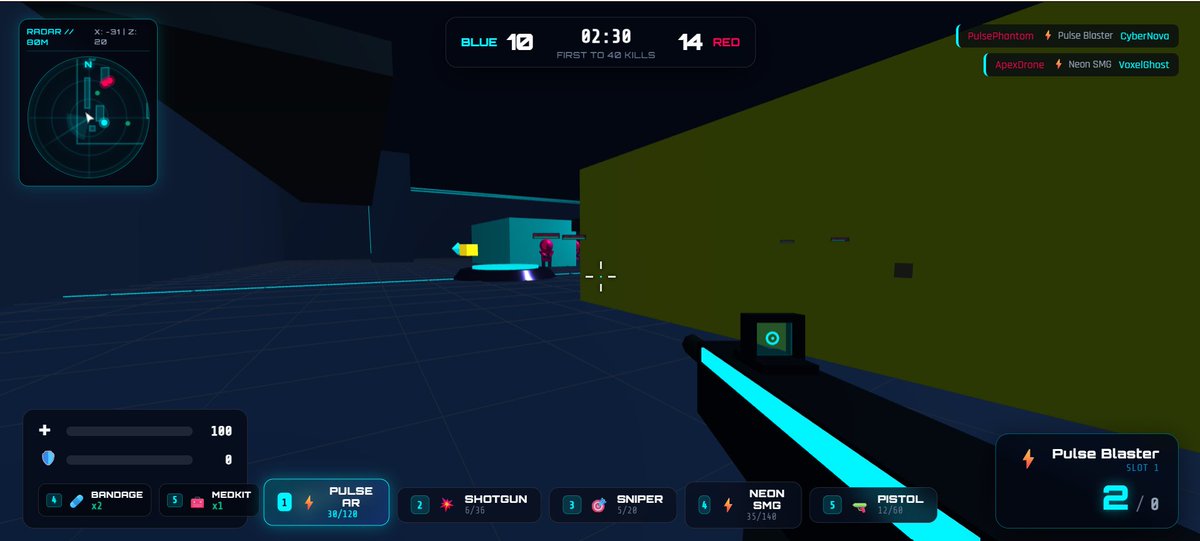 BabyCrye's tweet photo. @yournahian @DlicomApp The game is really fun! It would be cool if the character and maps had more Dlicom-Themed designs, plus a multiplayer mode to play with friends. I also noticed Create Room, Weapons, and Controls don’t seem to open. For mobile, an Exit Game button would be a great addition too. https://t.co/WJiHuFJ4S3
