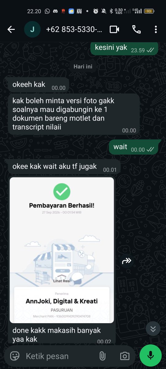 HakinyaLuffy's tweet photo. Testi joki CV ATS https://t.co/pSwVSRVEcG