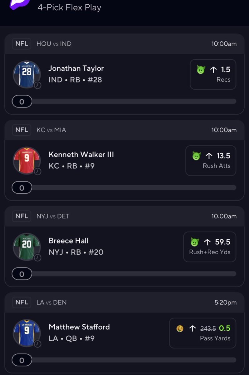 LappyLocks's tweet photo. Stafford promo play!!

2.25x flex ✅📈 https://t.co/OAhQQj7eNP