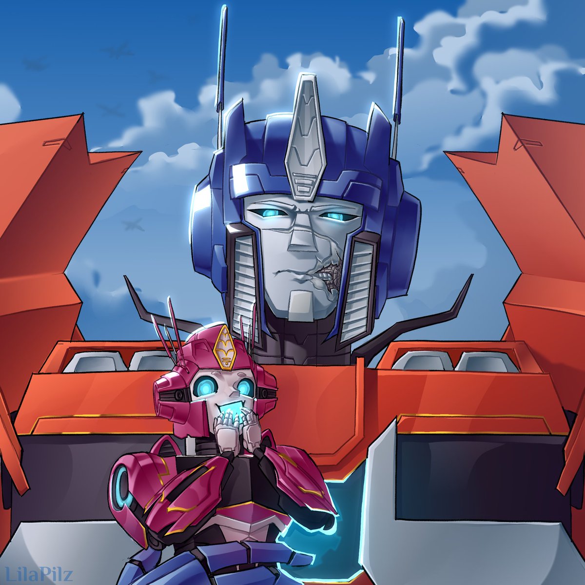 roboPilz's tweet photo. Отец и дочь

#transformers #transformersone + #transformersPrime #transformersoc #optimusprime https://t.co/sV3MPQHCZW