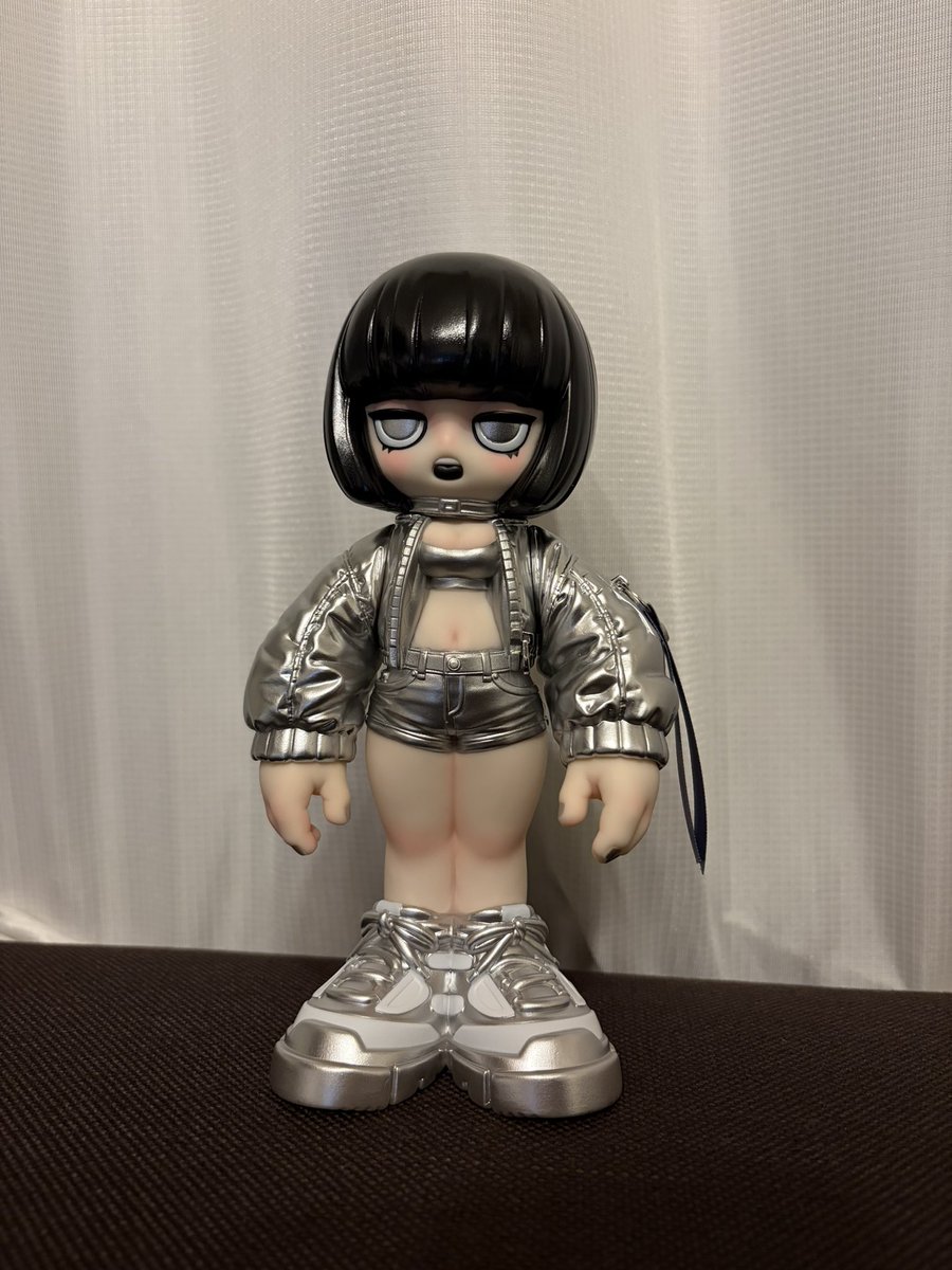 Coqlock's tweet photo. 初MOVEちゃんをお迎えしました。
当たった時はめちゃくちゃ嬉しかったです。
手にしてみるとめちゃくちゃカッコいいです！
肌の部分は艶なしだったんだなぁ、凄く良いです。 https://t.co/usqjM5d6rS