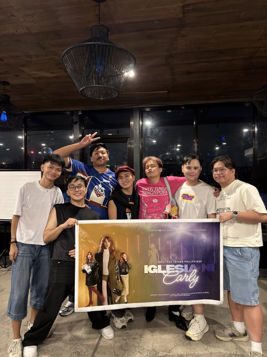 crjepsenph's tweet photo. YOU DON’T KNOW HOW IT FEELS last Saturday night!!! We are so happy to bring Iglesia ni Carly members and convene for the gospel of @carlyraejepsen! 💃🏻🪩🥳

#DayAndNightListeningParty #DayAndNight #CarlyRaeJepsenPH
#IglesiaNiCarly https://t.co/OmZVsyYaBW