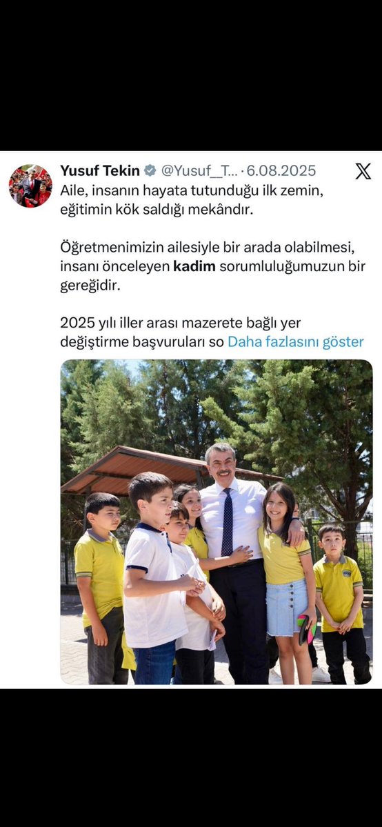 RafaSilvaizm's tweet photo. Sayın Bakanım, Kadim Sözcüğünü kelime anlamı: “Başlangıcı olmayan, çok eskiye dayanan, eski ve ezeli” demek 
Hiç bir yerde 2025 yılına kadar sürer ibaresine rastlamadım. Şimdi ayrı bıraktığınız binlerce aile adına soruyoruz #KadimSorumlulukNeOldu ? @Yusuf__Tekin @RTErdogan https://t.co/z2FOUgfmas