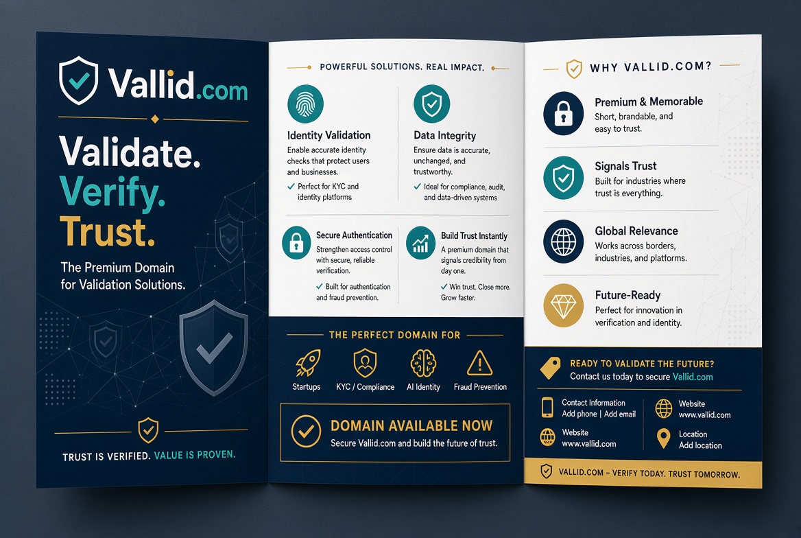 dnplace's tweet photo. https://t.co/YlNWF4pZ95 is available! #Vallid #Valid #Labs #Validation #Verification #trust https://t.co/VN1oSfMQx6