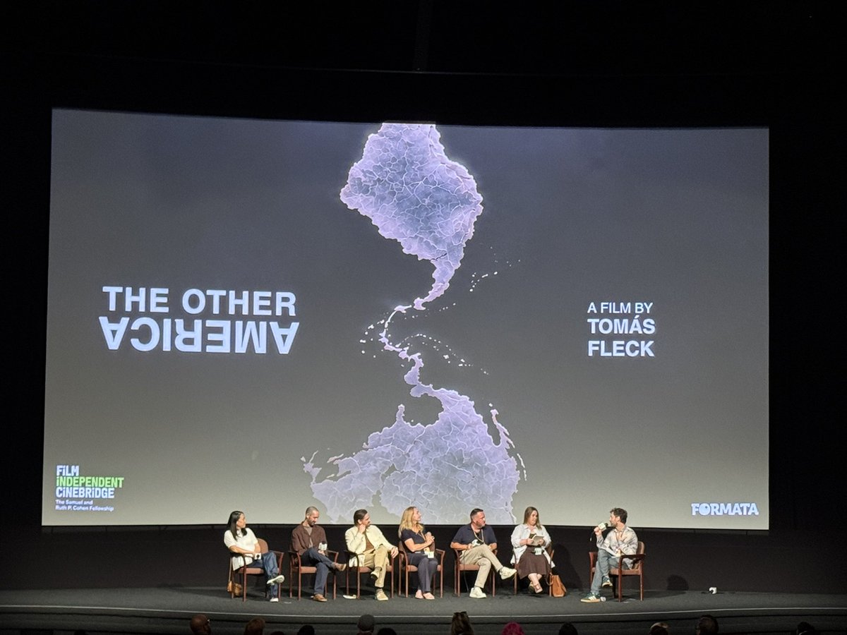LouayKhraish's tweet photo. #FiForum26 Two inspiring days of bold conversations, brilliant filmmakers, and meaningful connections. A wonderful reminder of why independent storytelling matters and why creating spaces for artists to connect, learn, and be heard is so important. @filmindependent https://t.co/ZYuSJx5T37
