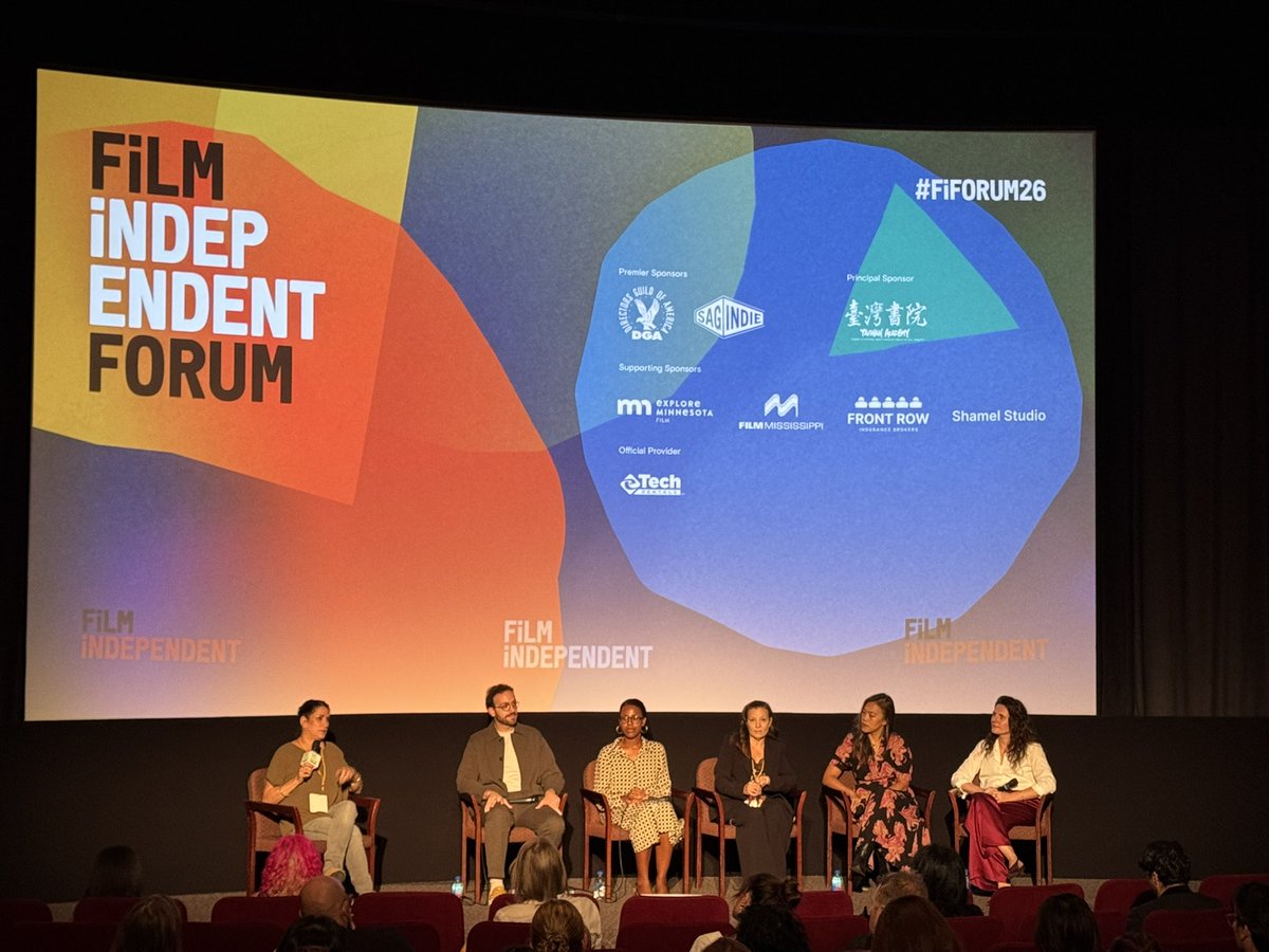 LouayKhraish's tweet photo. #FiForum26 Two inspiring days of bold conversations, brilliant filmmakers, and meaningful connections. A wonderful reminder of why independent storytelling matters and why creating spaces for artists to connect, learn, and be heard is so important. @filmindependent https://t.co/ZYuSJx5T37