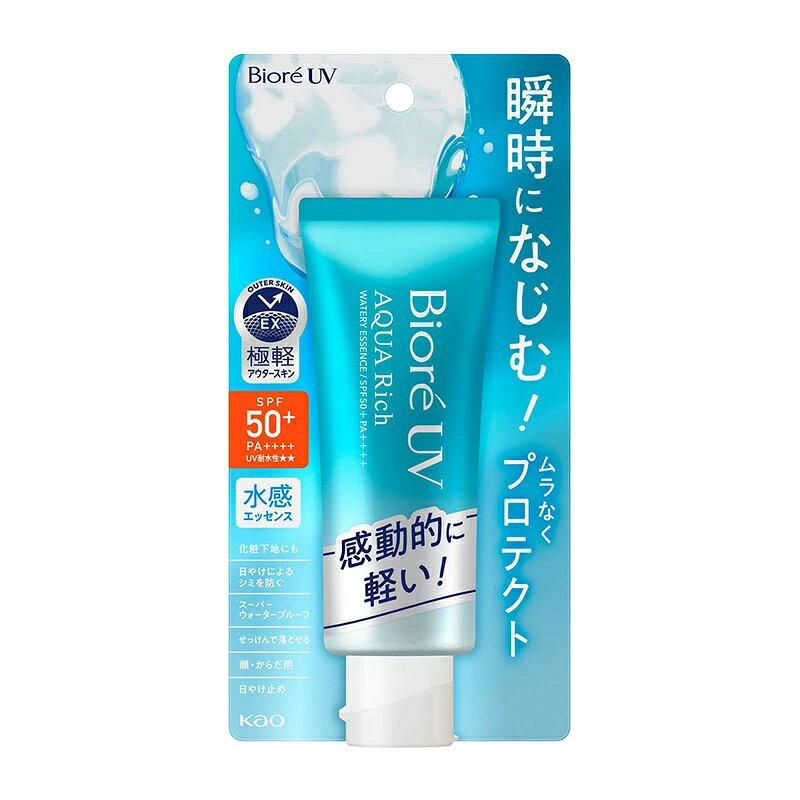 kuni167018's tweet photo. 日焼け止め、1,003円・送料無料。
ビオレUV アクアリッチ ウォータリーエッセンス 70g
SPF50+ PA++++（パッケージ表記）／水感エッセンス
追跡可能メール便・発送目安7〜14営業日
https://t.co/xxkW7RNt3b
#ビオレUV #日焼け止め #PR https://t.co/g1W03CAdlY