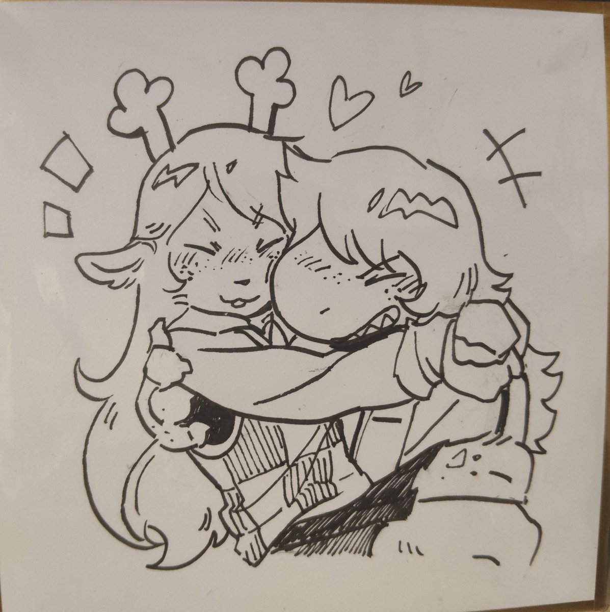 INKGLASSES's tweet photo. 去音乐会的无料……
#deltarune #susielle https://t.co/OE7Xc1qzyA