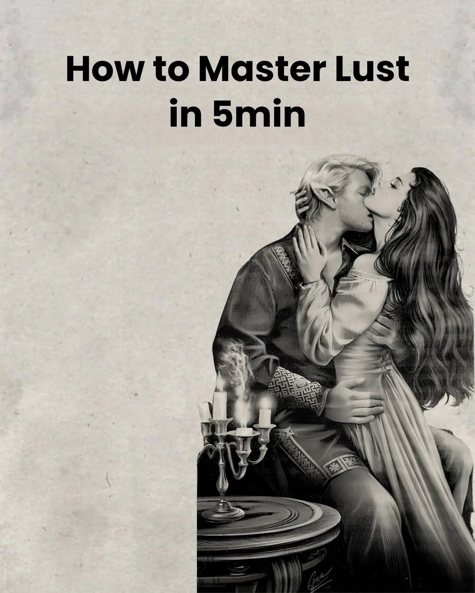 GloryOfmenn's tweet photo. How to Master Lust in 5min

~Thread https://t.co/mIX3lOwAmW