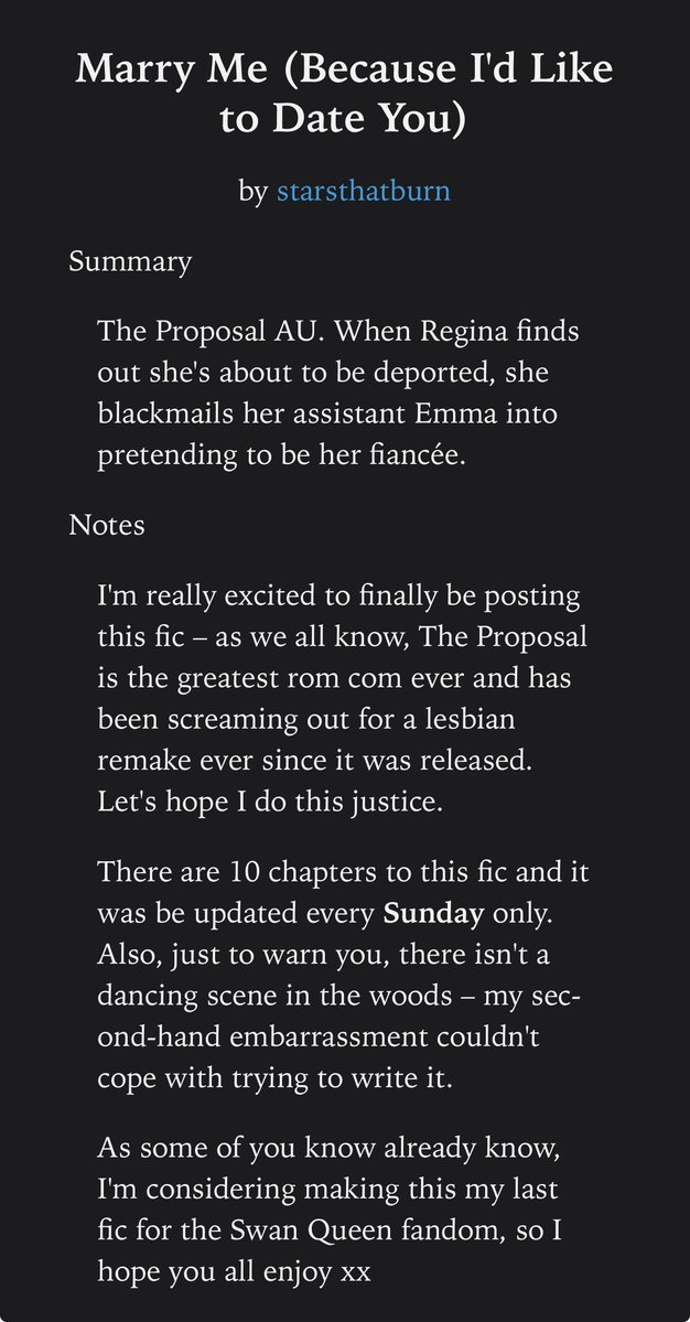 rhaenicorp's tweet photo. when you’re a big “the proposal” fan and your favorite sapphic ships have fics inspired by the film you feel like you can do anything. https://t.co/feMr3z2EmG
