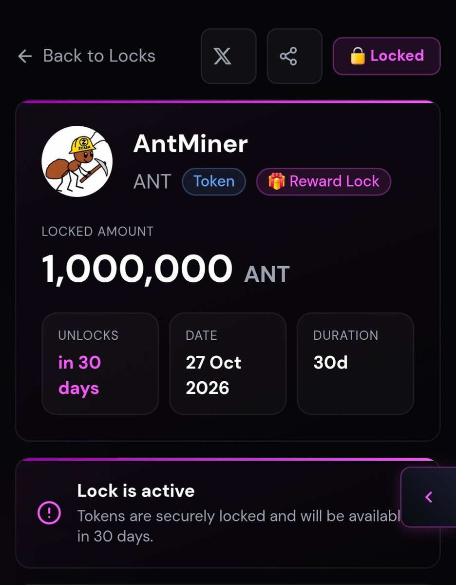 Cryptodonpac's tweet photo. I just locked 1,000,000 $ANT tokens on @StakePointApp https://t.co/GAEKggmNn9
