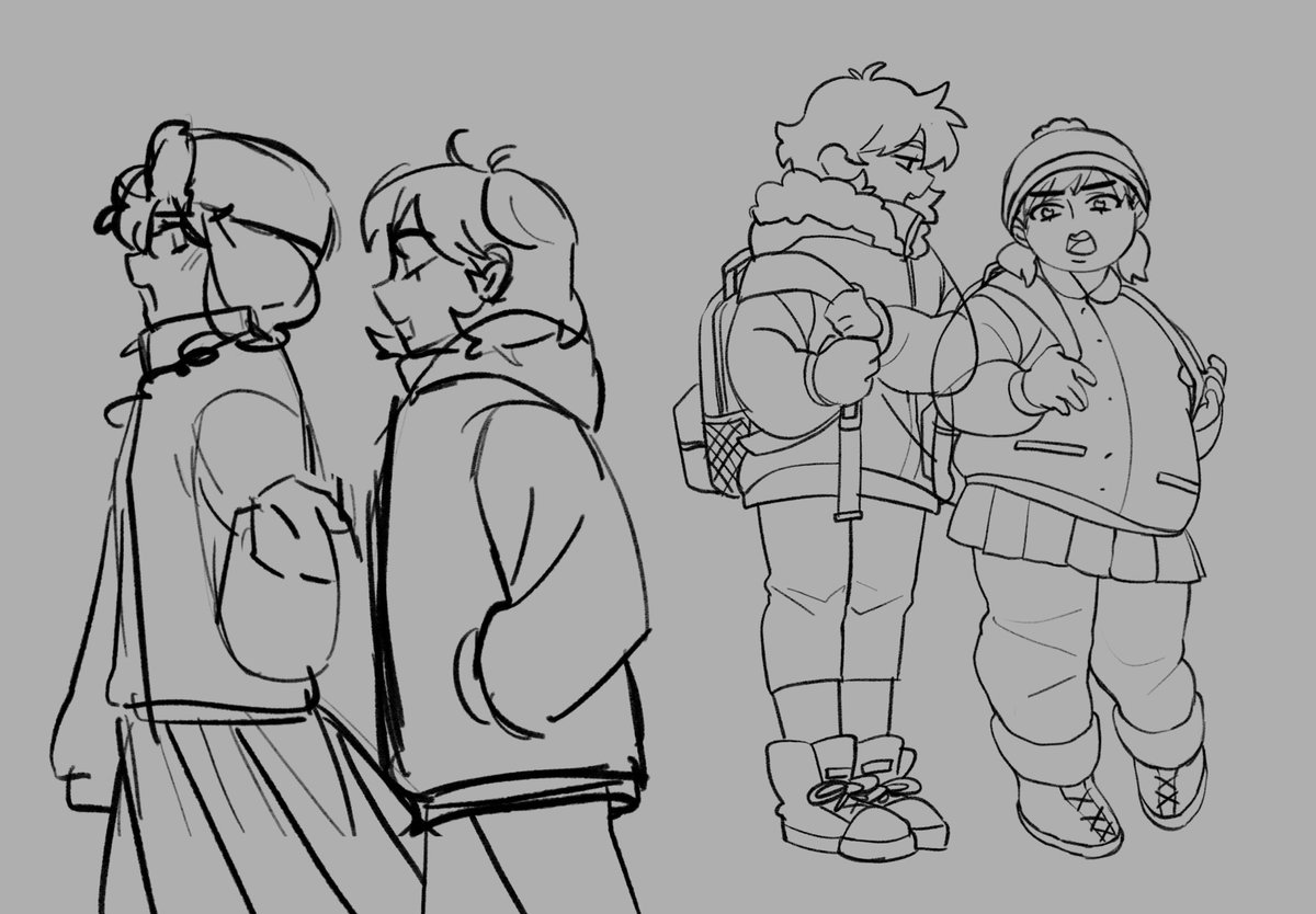fuj1ryo's tweet photo. Some yuri #kyman sketches n some old fem sp stuff i never got to post :p https://t.co/C61ls0MaEg