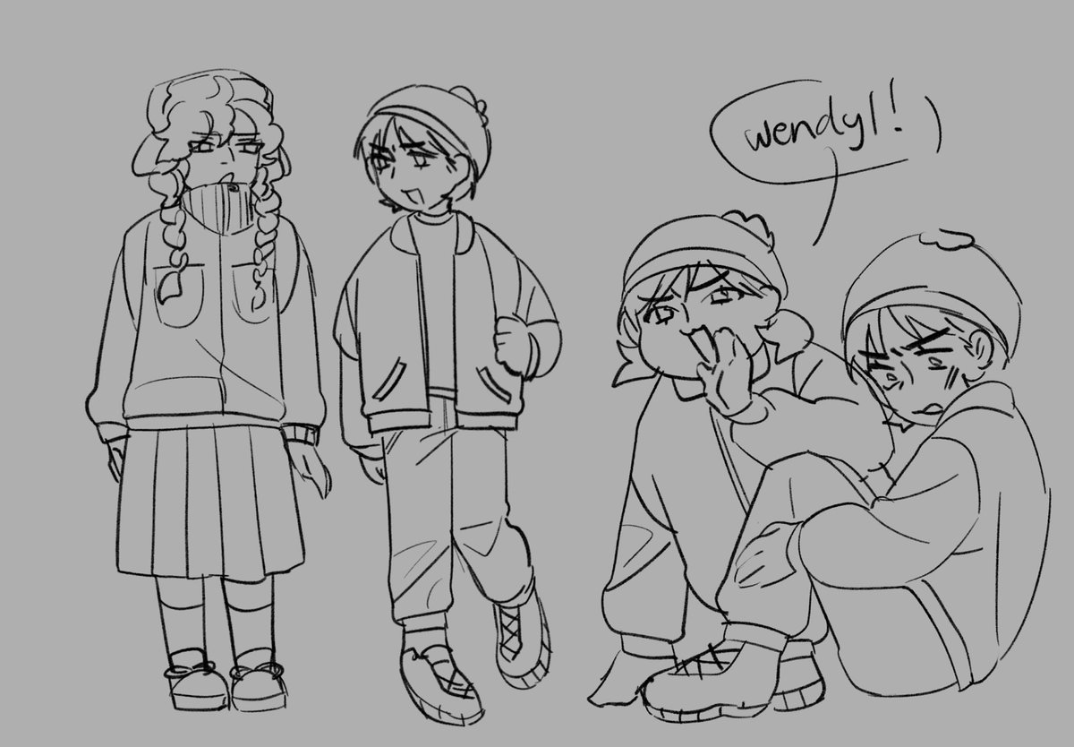 fuj1ryo's tweet photo. Some yuri #kyman sketches n some old fem sp stuff i never got to post :p https://t.co/C61ls0MaEg