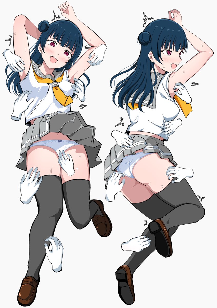kusogomiyaro's tweet photo. 【skeb】水着善子とくすぐり善子 https://t.co/mwzq7l1BkB