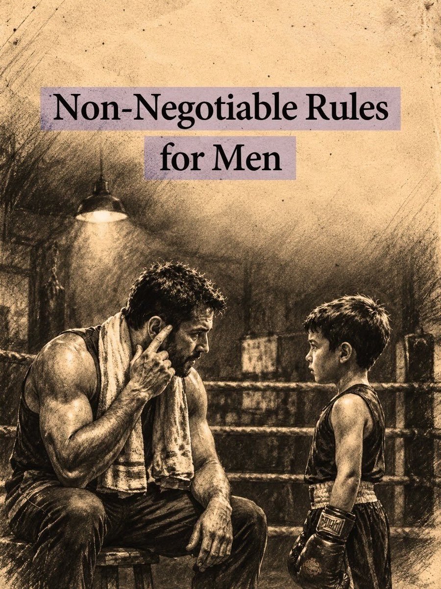 WealthDecoded7's tweet photo. Non-Negotiable Rules for Men

~Thread https://t.co/qQiAUZcsj0
