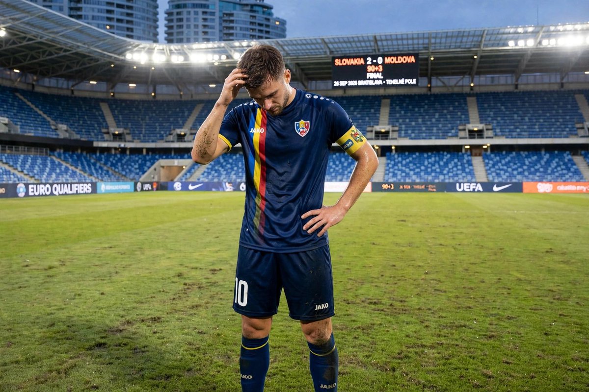 LucaDamian0's tweet photo. De ieri dupa 2-0 cu Slovacia sunt distrus. M-am culcat suparat, m-am trezit la fel. N-avem joc, n-avem speranta. Trebuie reconstruit tot fotbalul de la zero. Trist... #Moldova #fotbal https://t.co/hTR0XxEKuT