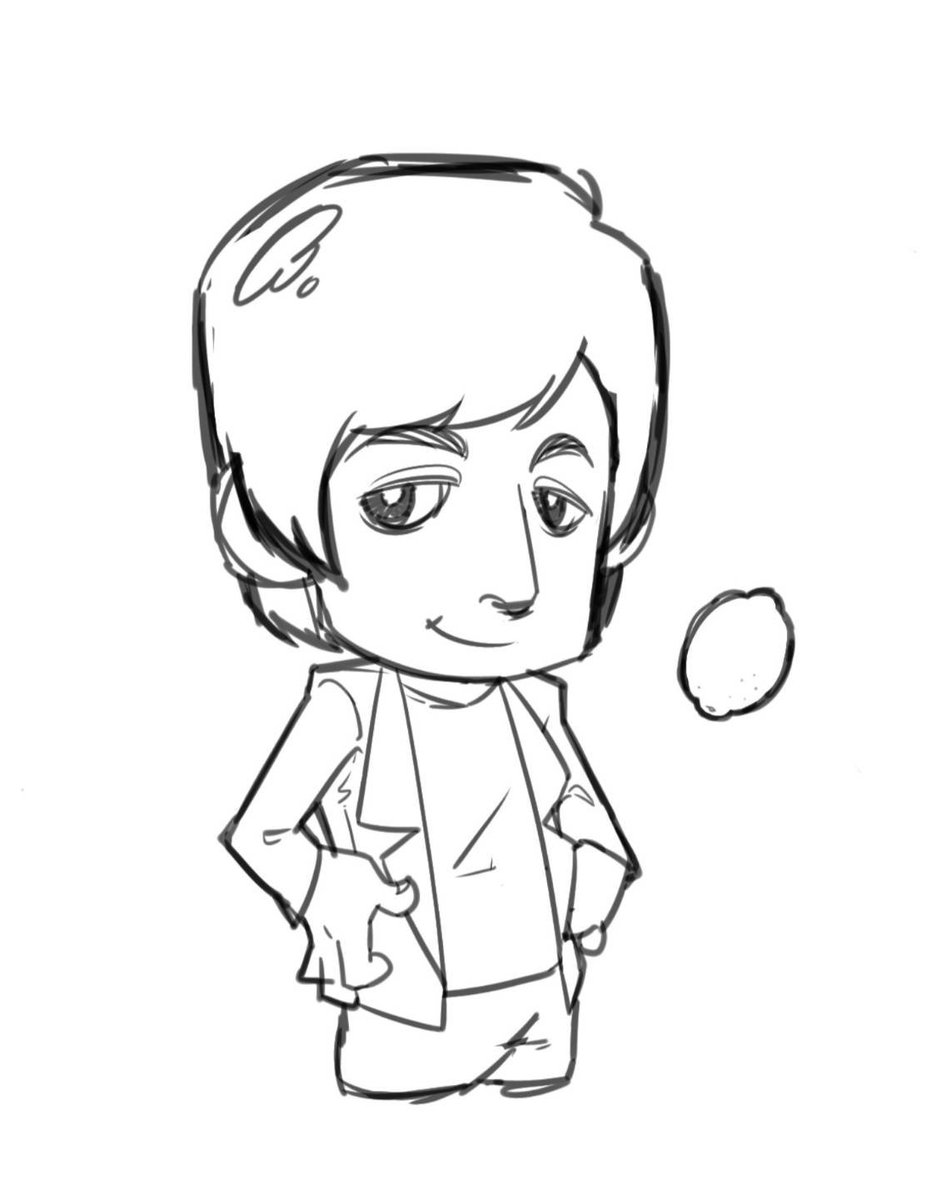 nostalgiewelle's tweet photo. i drew john lemon https://t.co/6EAob1s5x1