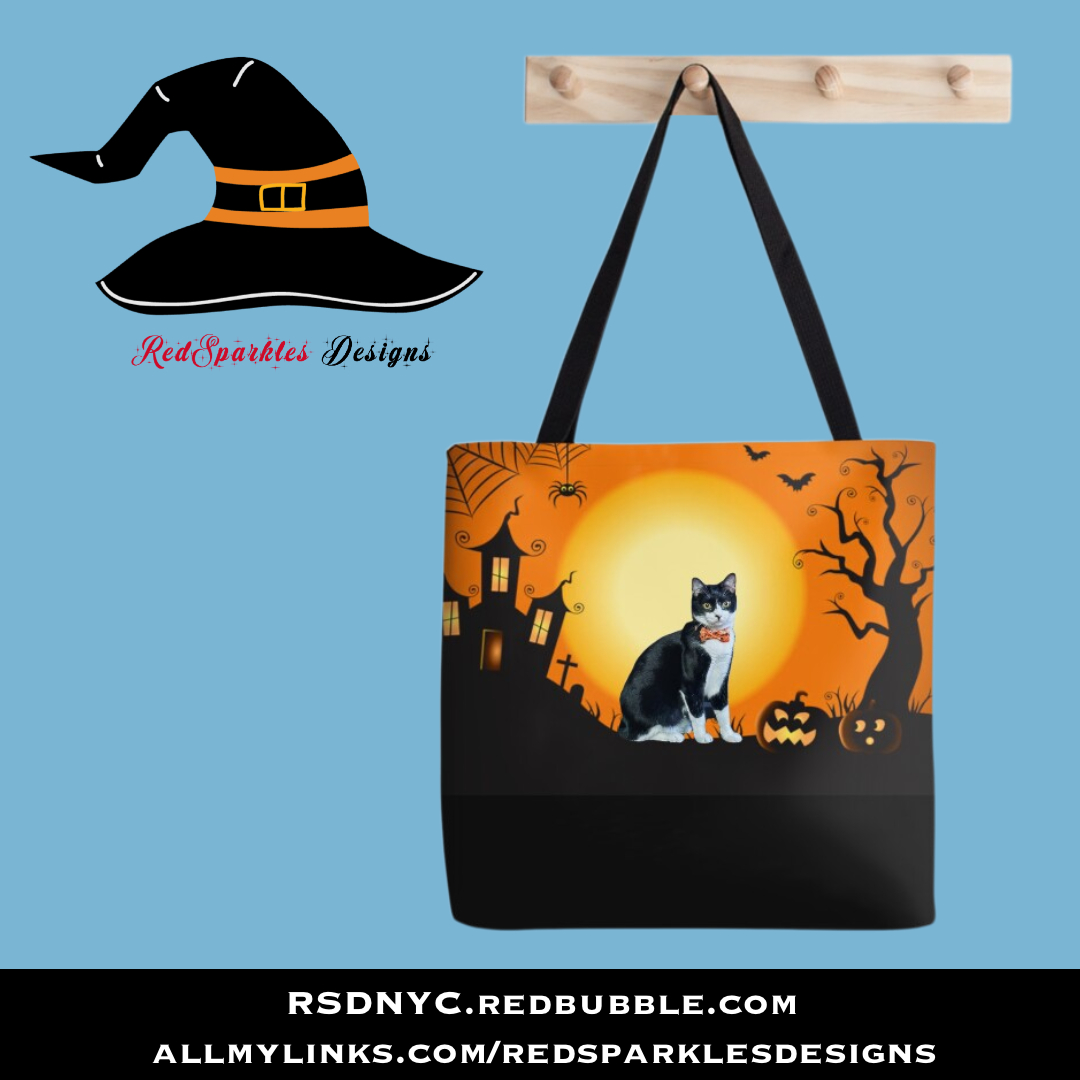 RedSparklesNYC's tweet photo. 👻 CALLIOPE'S HALLOWEEN TOTE BAG 🐈‍⬛
Calliope is getting into the Halloween spirit! 🎃🖤 This spooky-cute tote features my original photography + Halloween magic ✨

https://t.co/CZ2ZH5nvs2

#Halloween #RedBubbleStore #CalliopeCapers #Photography #PhotoArt #RSD #RedSparklesDesigns https://t.co/f0X9M3wZR6