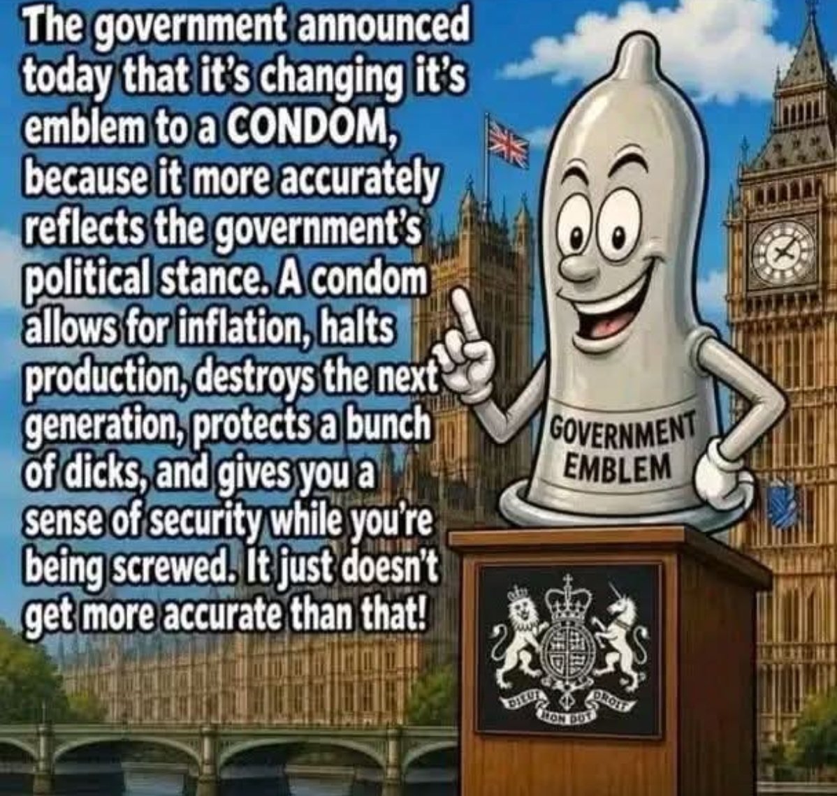 UK_Needs_Reform's tweet photo. Brilliant, be funny if it wasn't true 😮 https://t.co/JKWRNkSBle