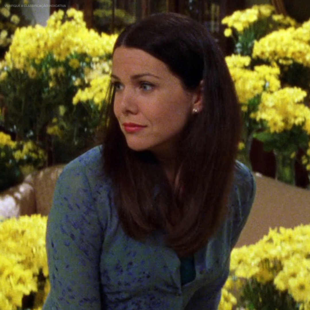 HBOMaxBrasil's tweet photo. Caíram mil margaridas aqui em casa. Setembro Amarelo, viu? Ó, eu tô falando, esse mês…

#GilmoreGirls https://t.co/IYXzp9fCXG