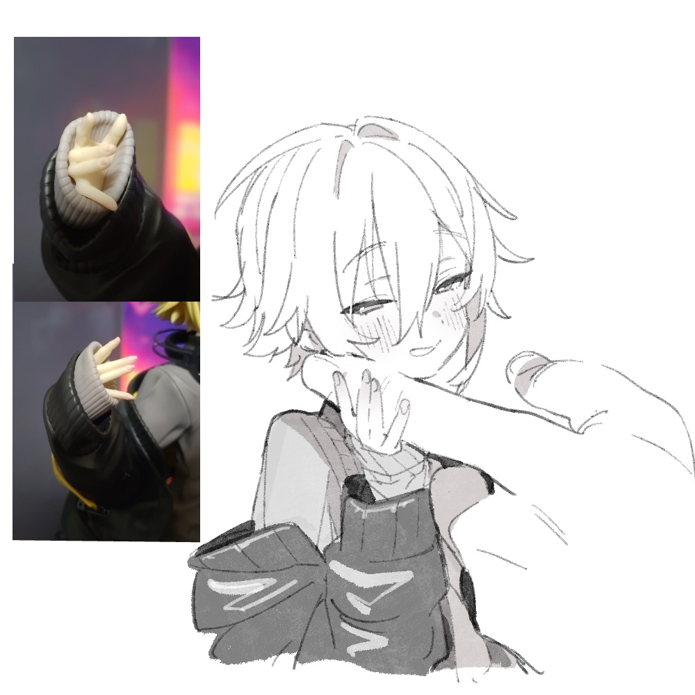 ceroA_cr's tweet photo. フィギュアの指先とてもイイ… https://t.co/4wJE8aECsV