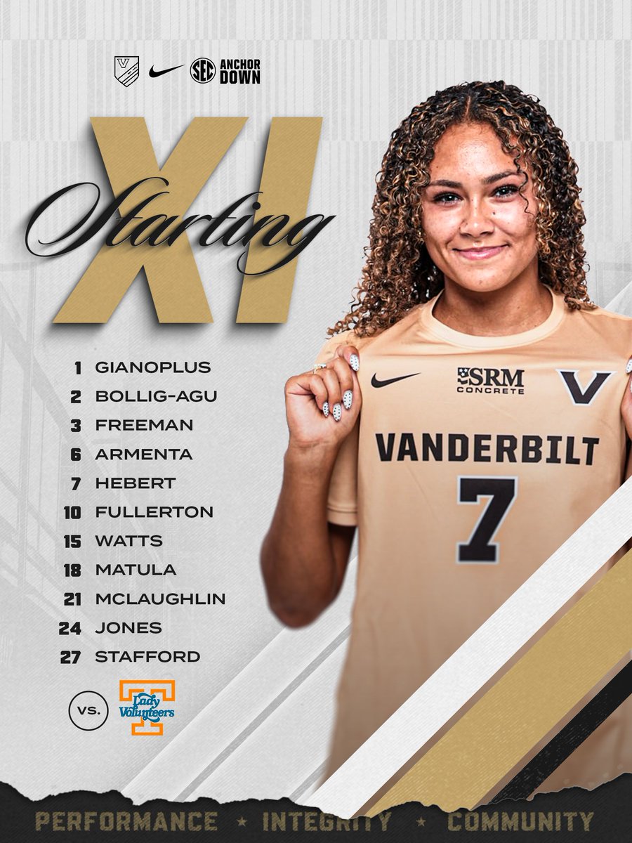 VandySoccer's tweet photo. First career start for Mia!

11:05 CT kick on ESPNU ⏳ https://t.co/26qf2RcTDu