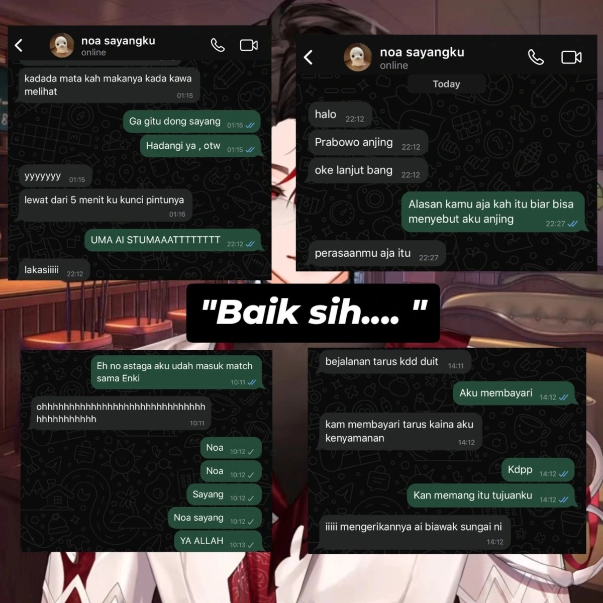 leafleavelive's tweet photo. #wandbloom au inspired by that one tiktok trend https://t.co/Y0b6omqWHY