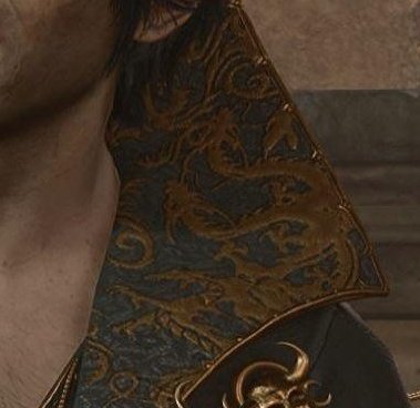 lumalangoy_'s tweet photo. Gortash and Durge having gold and black motifs and Gorts having dragon pieces on his collar... WHICH COULD MEAN NOTHING https://t.co/vHmPgTx99K