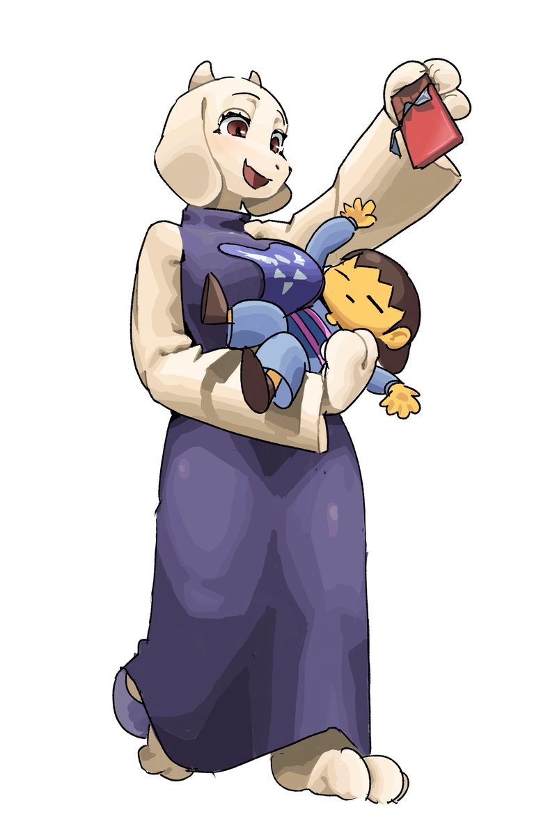 chl88872's tweet photo. #deltarune Toriel &amp; Frisk https://t.co/MLdwJor9fv