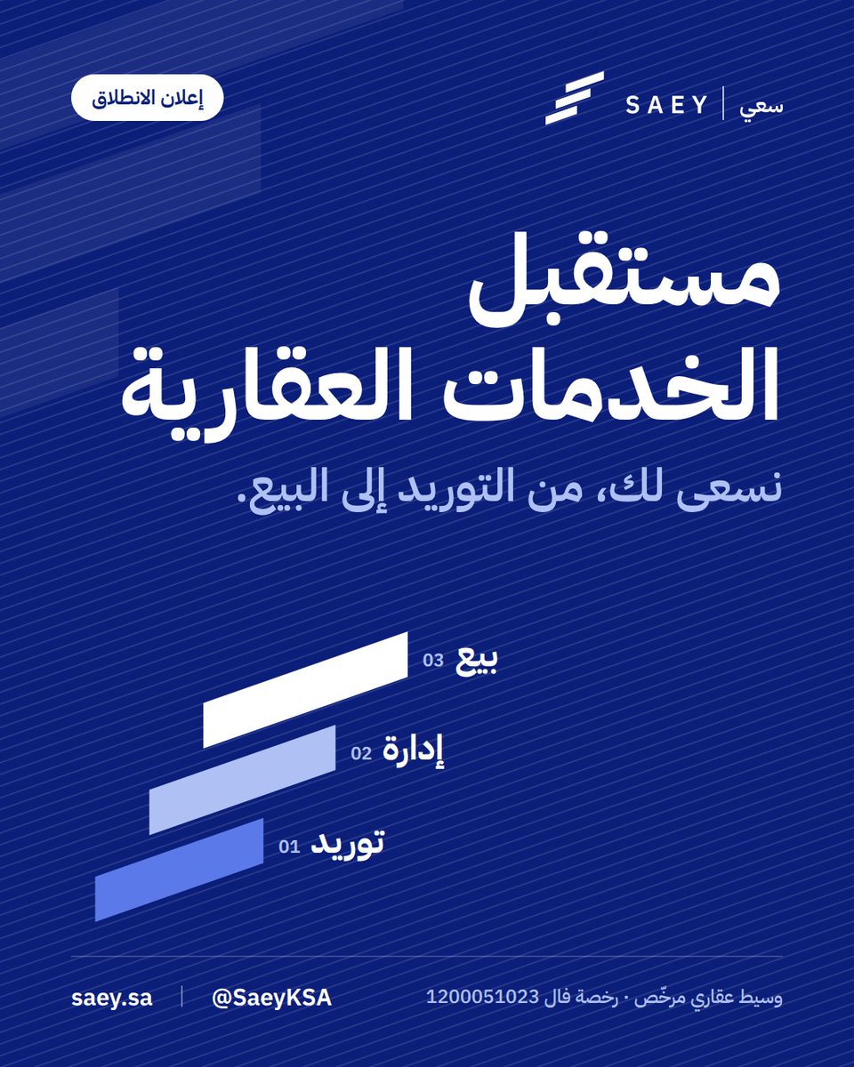 SaeyKSA's tweet photo. سعي | مستقبل الخدمات العقارية 🏙️
 نسعى لك، من التوريد إلى البيع.

  جهة واحدة معك في رحلة العقار:  
١- 🔎 توريد: نبحث لك عن العقار المناسب، ونتأكد من تطابق بياناته مع وثائقه.
٢- 🧩 هيكلة: نرتّب لك خيارات تملّك تناسب قدرتك.
٣- 🏡 إدارة: ندير عقارك وأنت تملكه. 
٤- 🤝 بيع: نتابع بيع عقارك وقت ما تقرر.  

ولا تشيل هم رسوم السعي، تعرفها قبل لا توقّع. 💰

سجّل اهتمامك:
https://t.co/CnCrnw5n9n