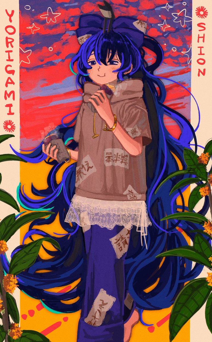 tmtrajk's tweet photo. 東方Projectより依神紫苑と秋のイラスト https://t.co/GFCht2fsHZ