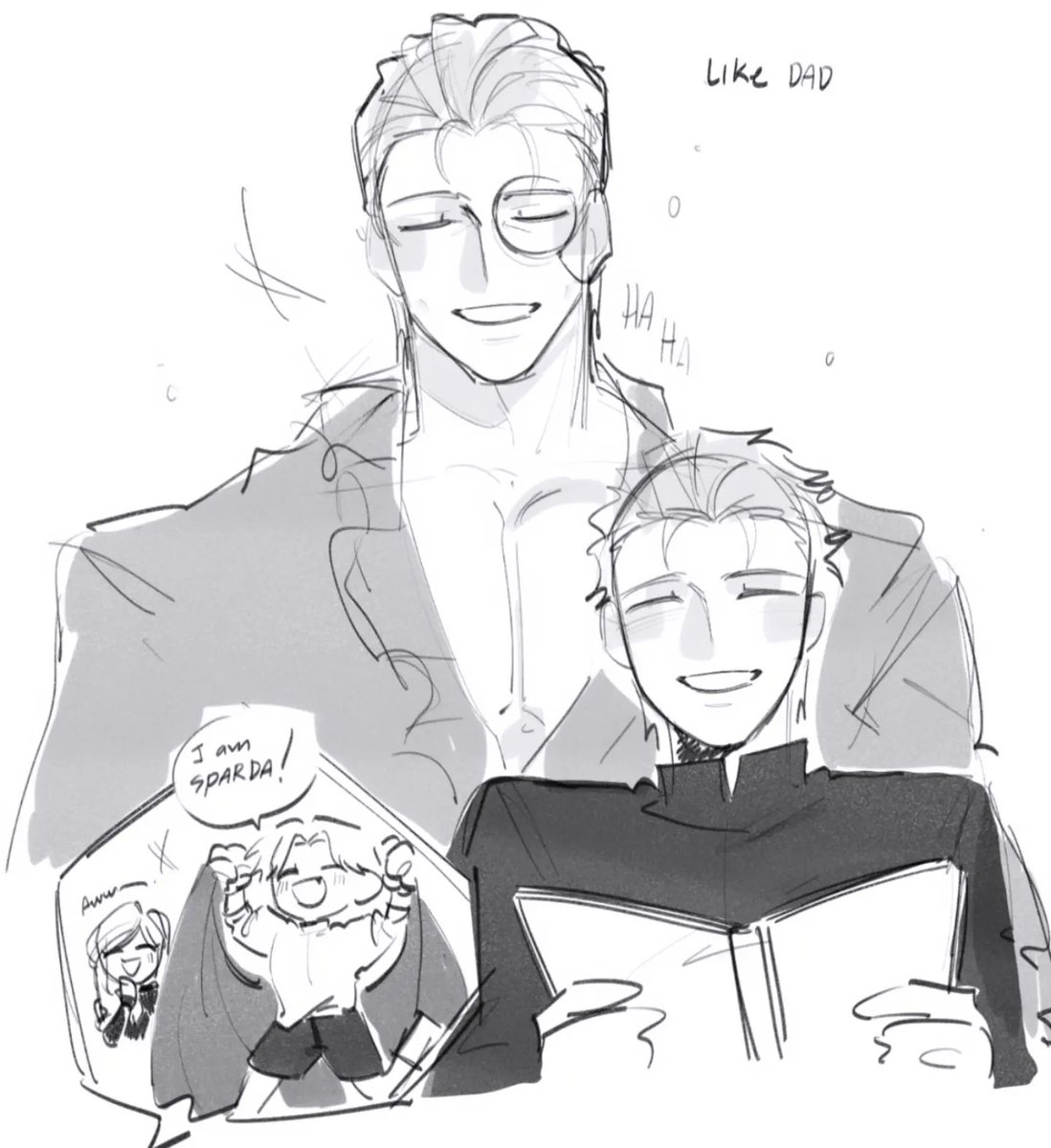 mukkeekee__252's tweet photo. #dmc #devilmaycry #vergil #dante #nero 

Like mom / Like dad https://t.co/JJy5jpuf7j