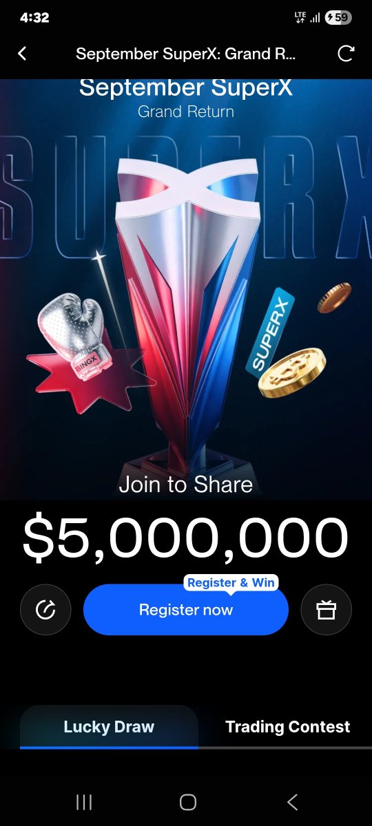 niraga001's tweet photo. Head over to bing x to get registered. Free 50 dollar voucher to trade with https://t.co/qa5qS3foX7