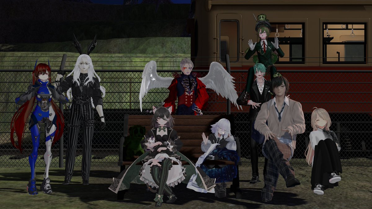 potte_core's tweet photo. #VRC_ラダコレ
第３回のプレオープンに行ってみました。
怪異と交流するRP系のイベントで、怪異にあったエリアがワールド内にそれぞれ設置されていたり、舞台設定も凝っていて面白かったです。
怪異はいるけれどホラーではないのでびっくり系は苦手という方も安心の設計です。 https://t.co/0CLopyV0bU