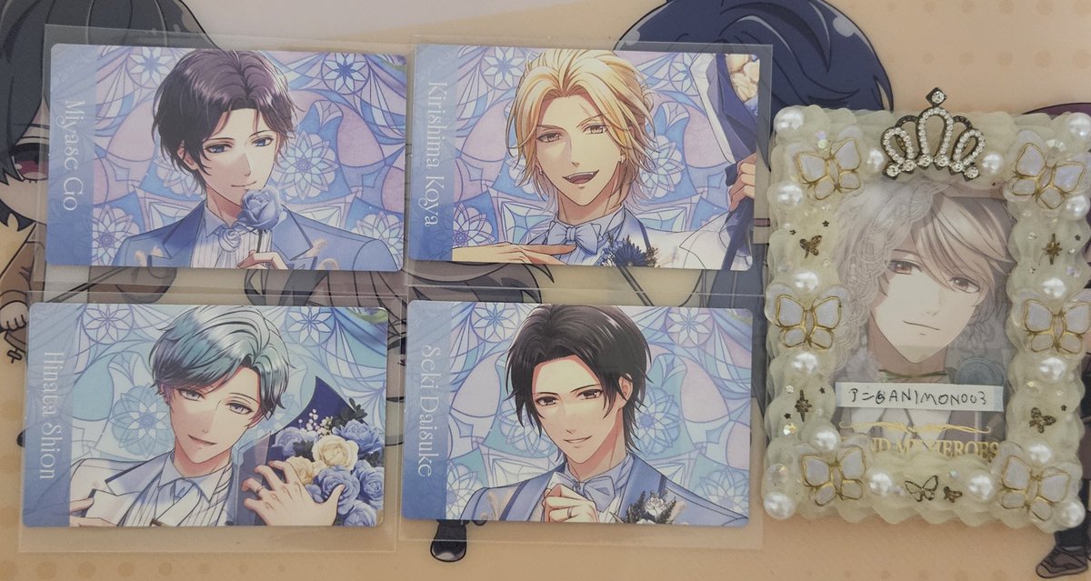 ANIMONO03's tweet photo. 【交換】スタマイ 10周年 後半 特典

【譲】 特典:関 宮瀬 桐嶋 日向

【求】 特典:渡部>誠>桧山

🍀初回の方はツイフィ必読
纏めての交換優先
大阪市内お手渡しor郵送
検索からお声掛け歓迎いたします。 https://t.co/qSzx5S3BpZ