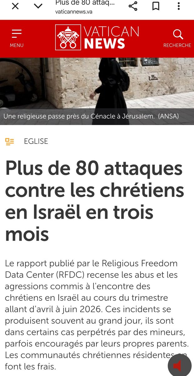 OracleJe's tweet photo. @DolceVenezia74 Les chrétiens sont conspués, molestés, insultés en Israël. https://t.co/1b2Cv9xaUl