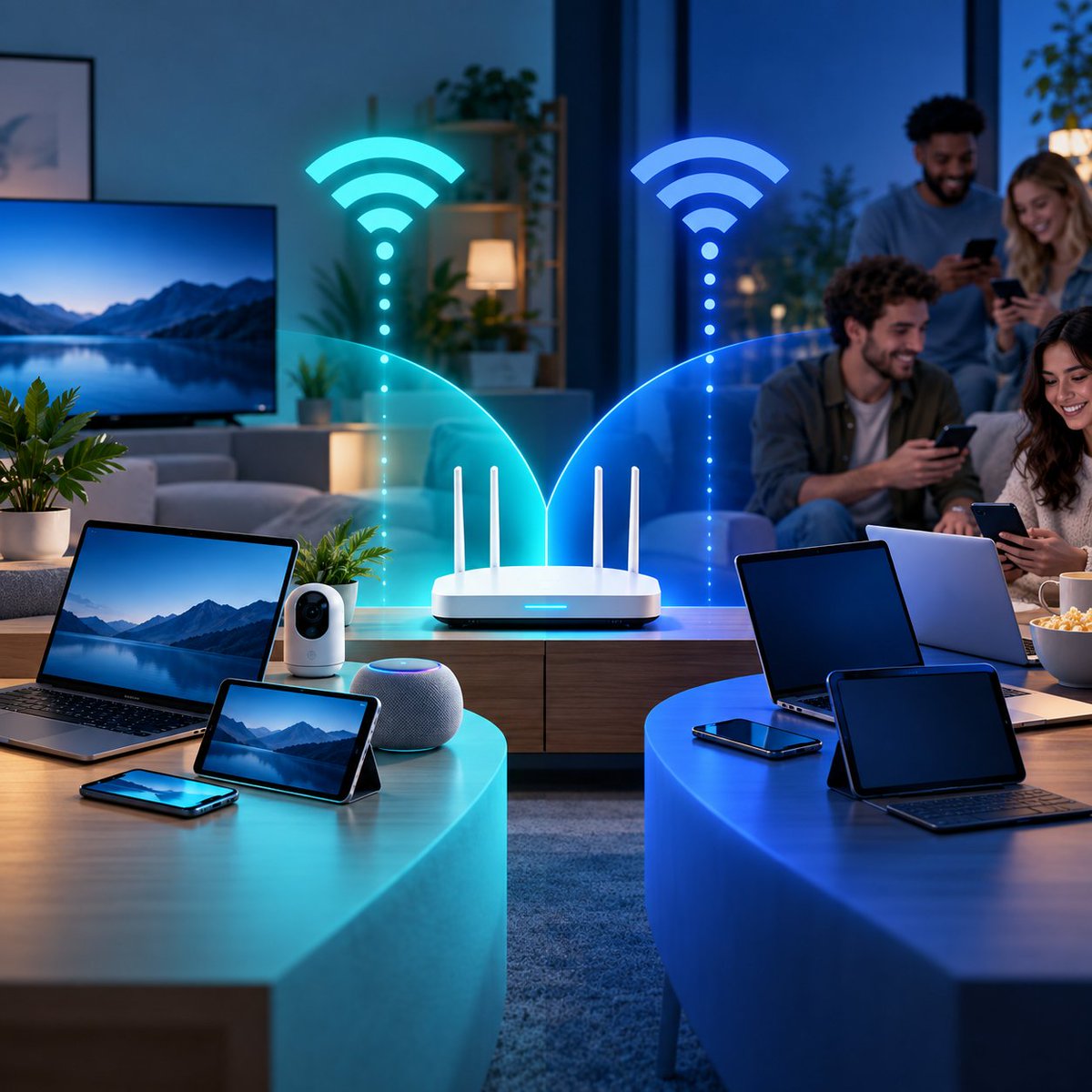 AliAlmu74734350's tweet photo. A guest Wi‑Fi network can separate visitors and temporary devices from your primary home network. Use a distinct password and review connected devices periodically. #HomeNetwork https://t.co/jIpjRmqpXt